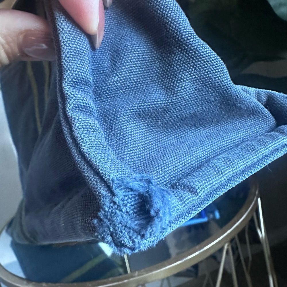 Hèrmes Blue Canvas Tote Bag - Picture 7 of 10